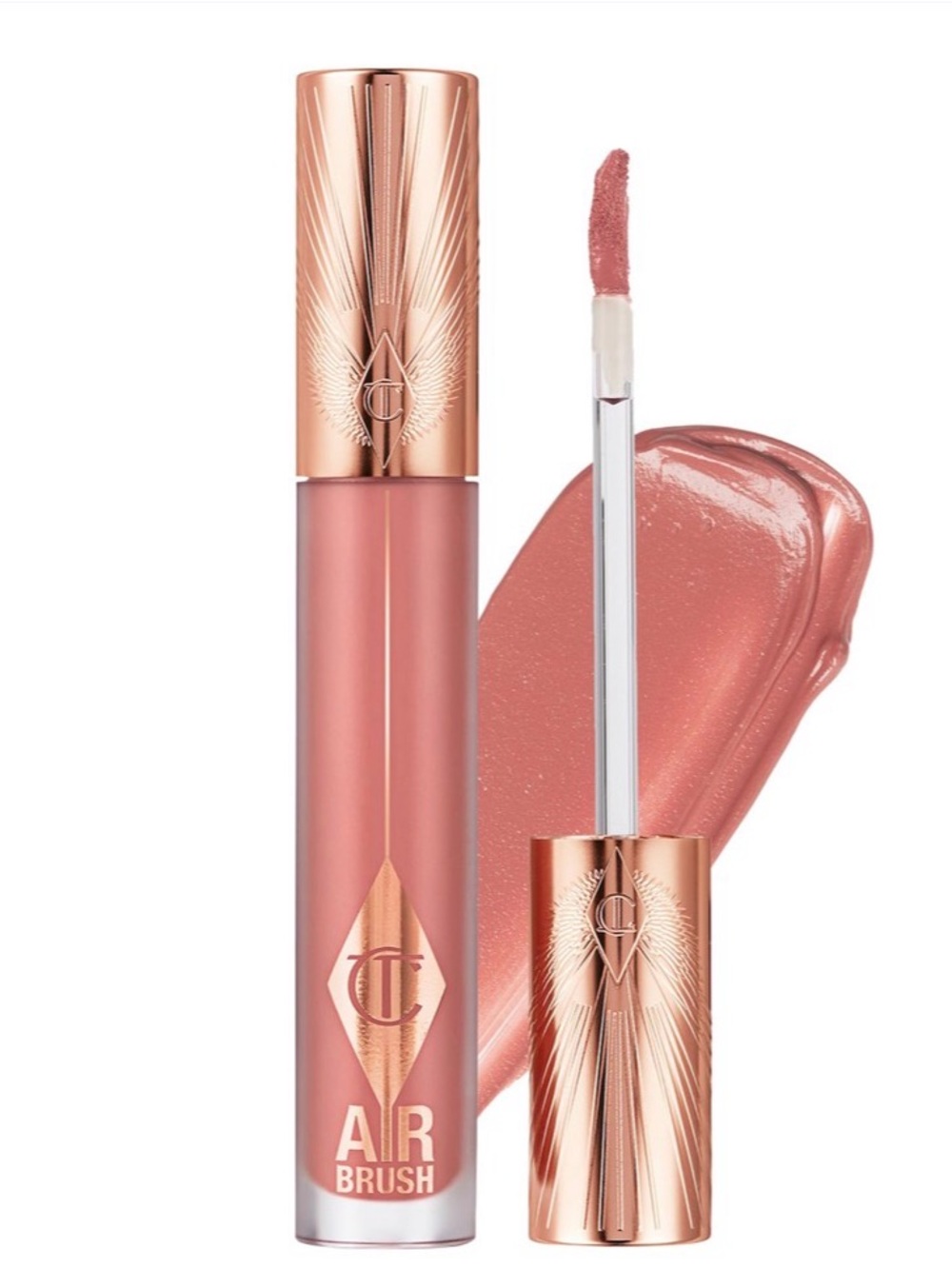 Charlotte Tilbury Airbrush Blur  Liquid Lipstick — Pillow Talk BRAND NEW